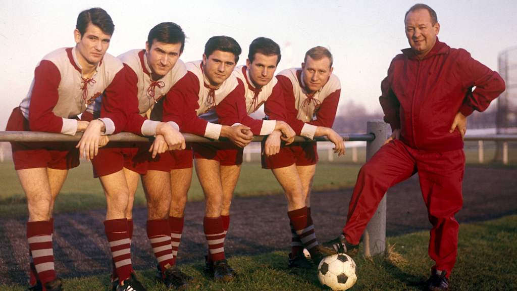 Rudi Nafziger, Rainer Ohlhauser, Gerd Müller, Dieter Koulmann, Dieter Brenninger, Zlatko Cajkovski