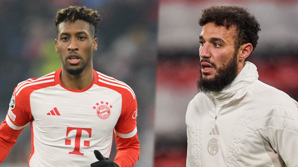 Kingsley Coman, Noussair Mazraoui, FC Bayern