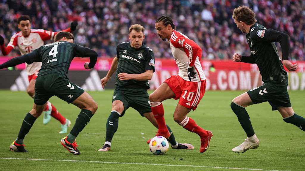 FC Bayern vs. Werder Bremen Bundesliga
