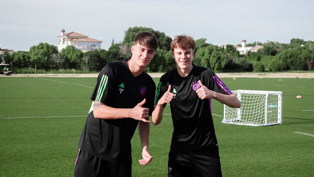 FC Bayern Amateure, Jonathan Asp Jensen und Javier Fernández