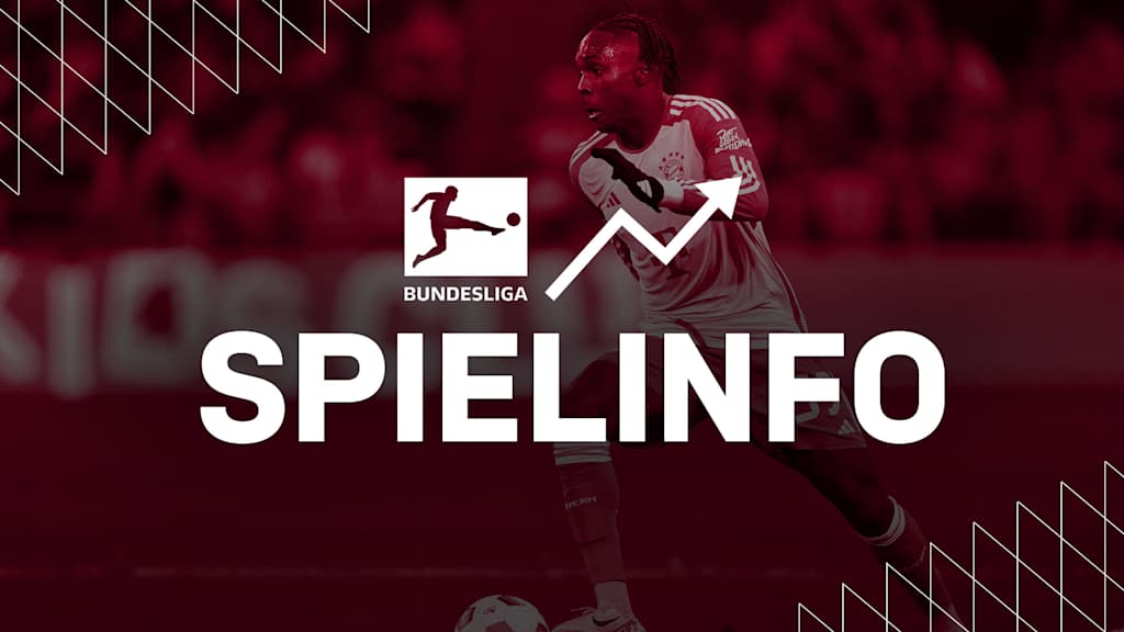 Spielinfo FC Bayern - Borussia Mönchengladbach