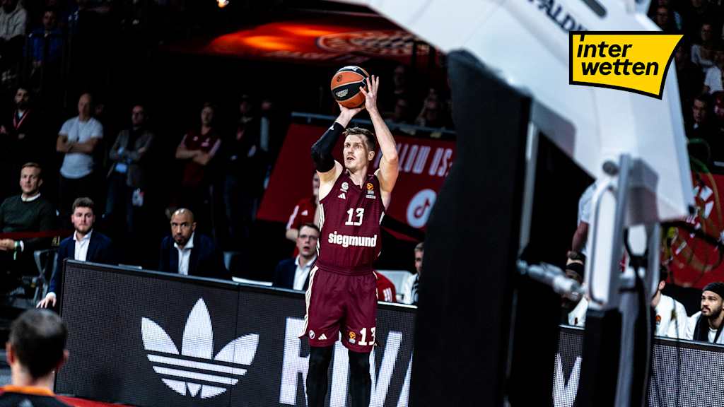 FCBB-Scharfschütze Andi Obst fiel für das Hinspiel in Piräus verletzungsbedingt aus