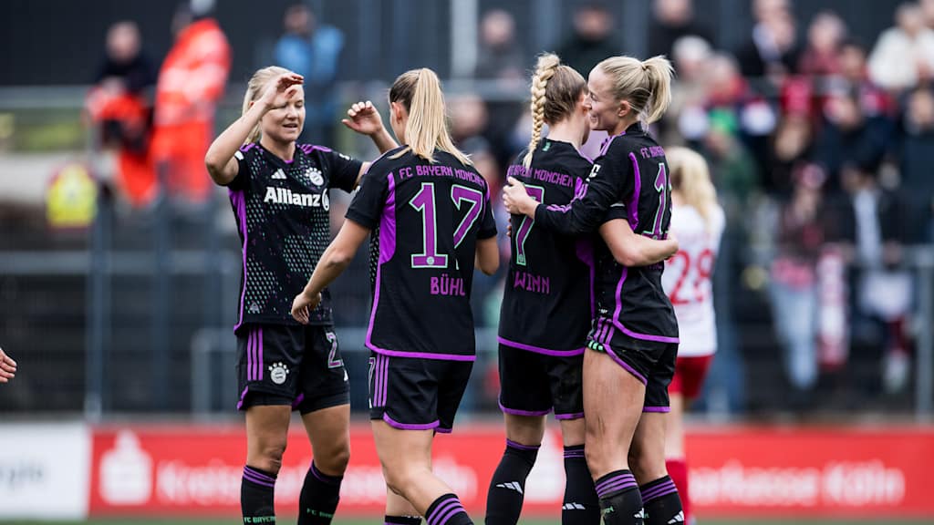 FC Bayern Women away at Köln