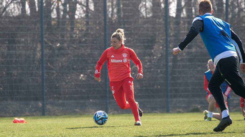 Linda Dallmann im Abschlusstraining.