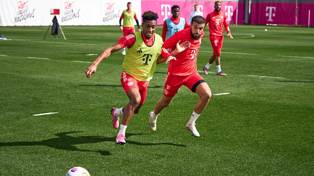 FC Bayern, Training, Coman, Mazraoui, Länderspielpause