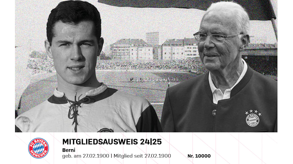Membership card FC Bayern 2024/25 option 1
