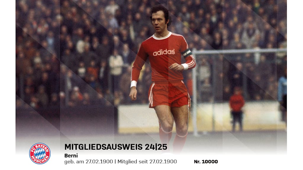 Membership card FC Bayern 2024/25 option 2