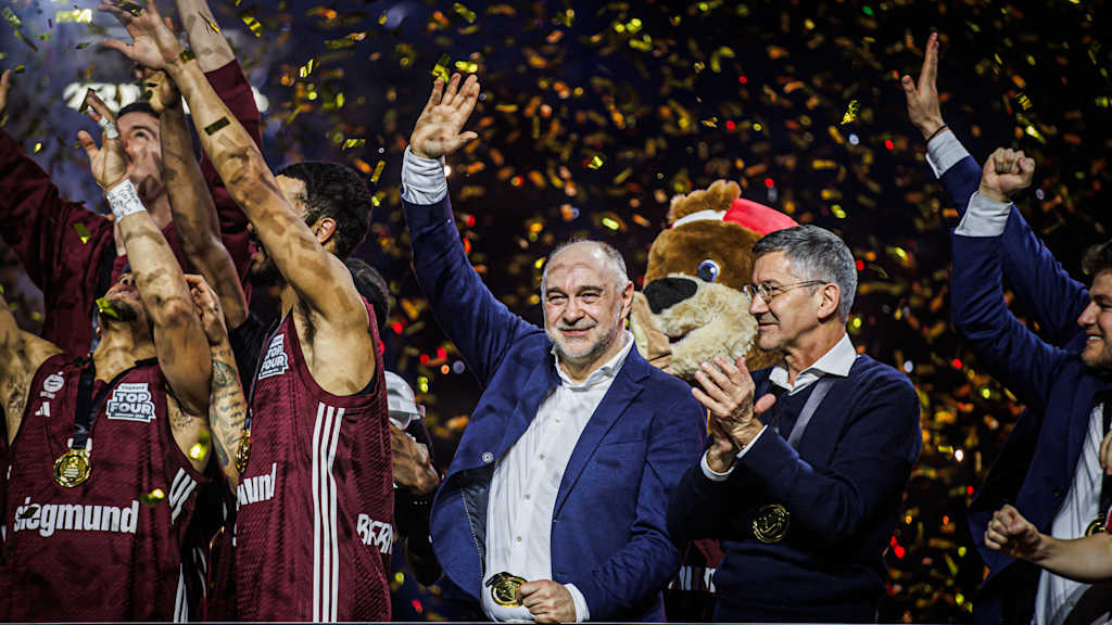 Pablo Laso gewann mit dem BBL-Pokal im Februar erstmals einen Titel außerhalb Spaniens