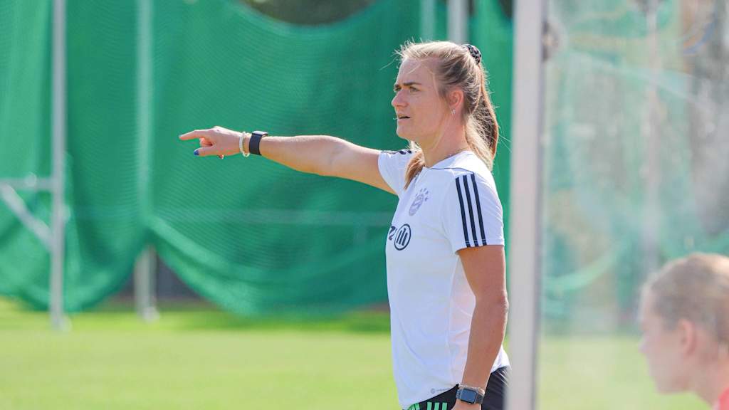 Clara Schöne während des Duells gegen den FC Ingolstadt.