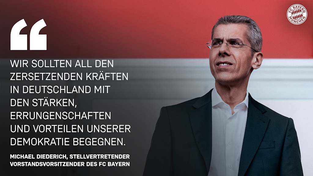 Michael Diederich, Stellvertretender Vorstandsvorsitzender des FC Bayern
