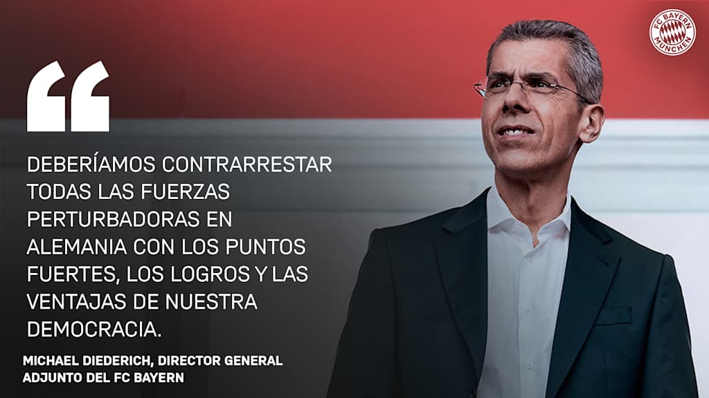 Michael Diederich, director general adjunto FC Bayern