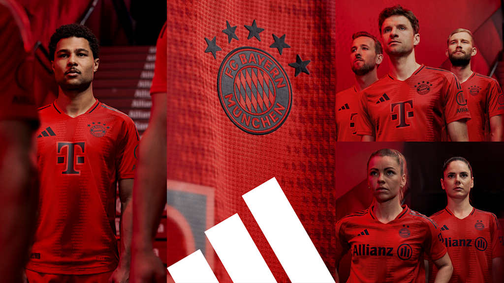 The new FC Bayern Home Jersey 24/25 – now available!