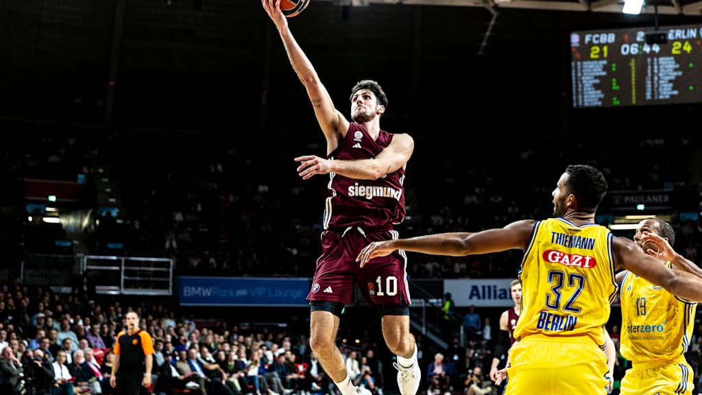Die Bayern trafen bislang nur in der EuroLeague auf Berlin - beide Spiele gewannen die Münchner.