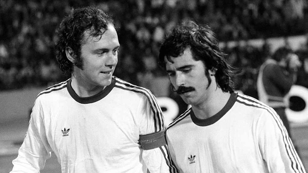 Franz Beckenbauer und Gerd Müller