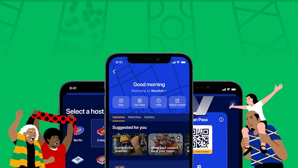 Jetzt die offizielle App der UEFA EURO 2024 downloaden