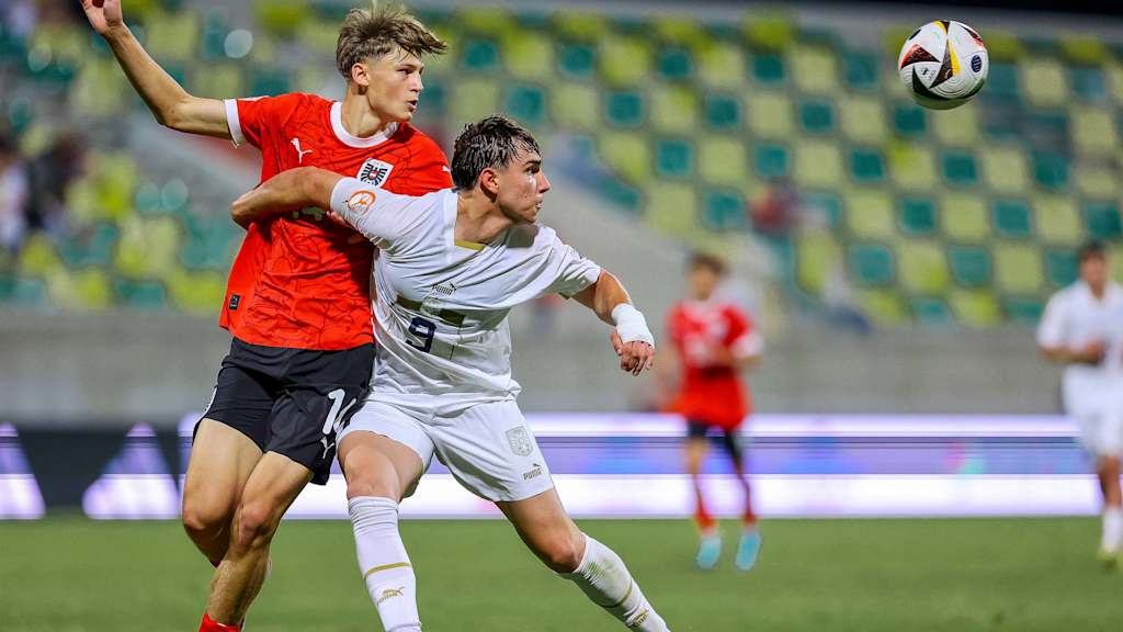 Magnus Dalpiaz vom FC Bayern läuft für Österreich auf