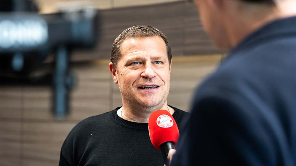 Der Sportvorstand des FC Bayern, Max Eberl, spricht im Interview