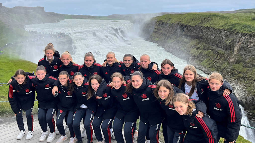 Die U16 der FC Bayern Frauen beim ReyCup