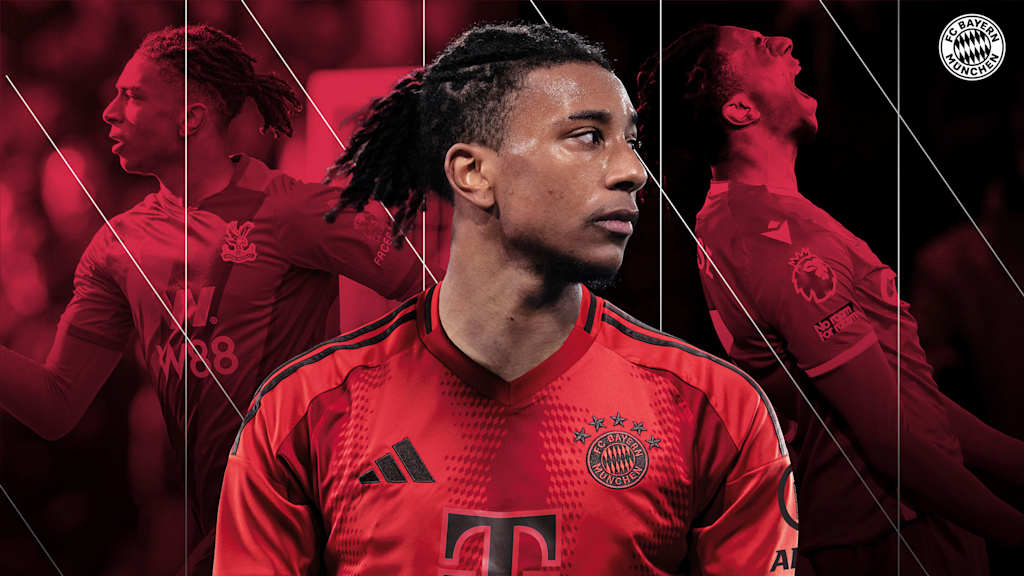 Michael Olise im Trikot des FC Bayern