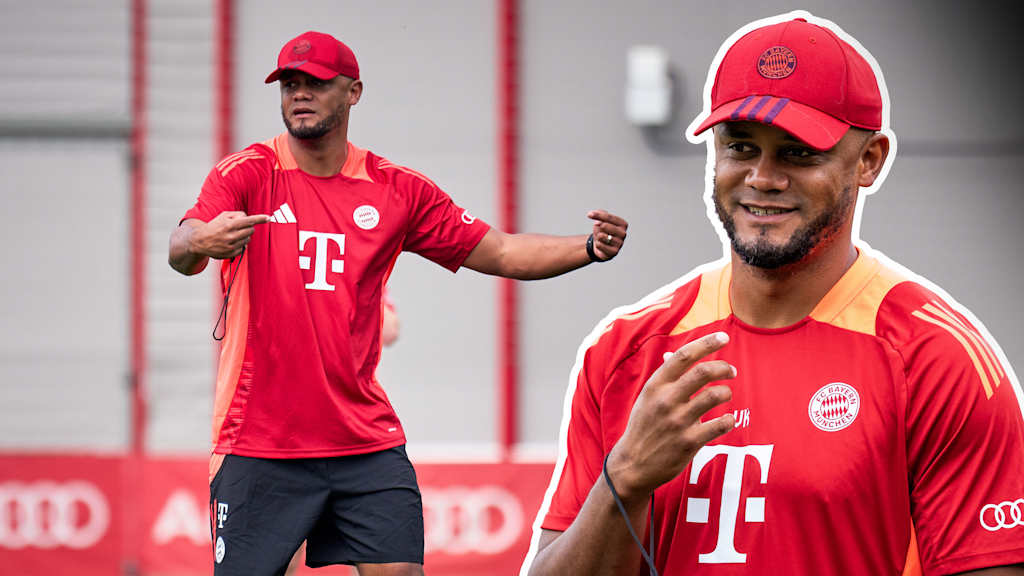 Entrenador Vincent Kompany