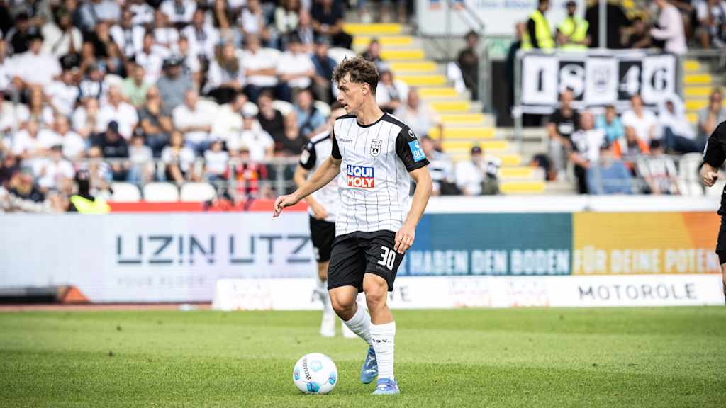 Maurice Krattenmacher, loaned out from FC Bayern to SSV Ulm.