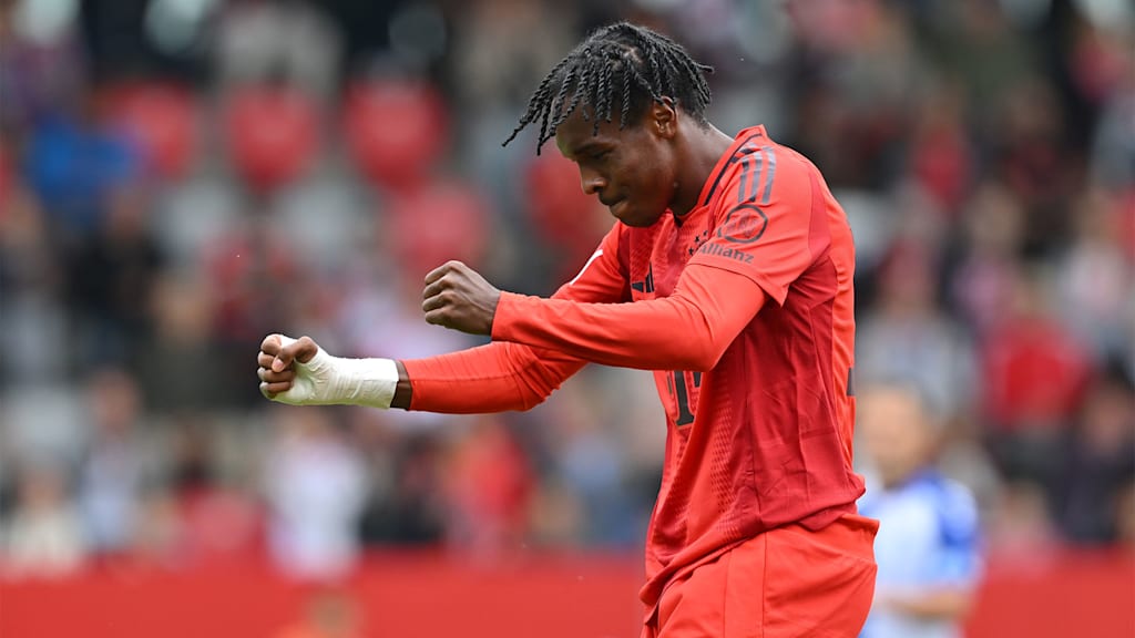 Mathys Tel wins August 2024 Goal of the Month