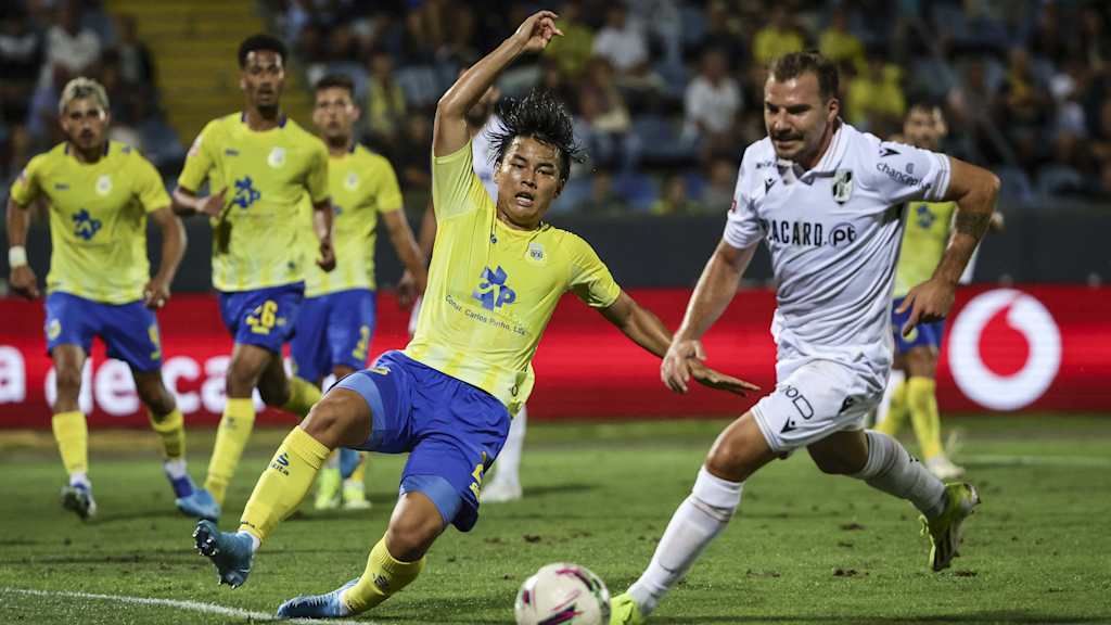 Taichi Fukui, midfielder for FC Arouca and FC Bayern Munich loanee