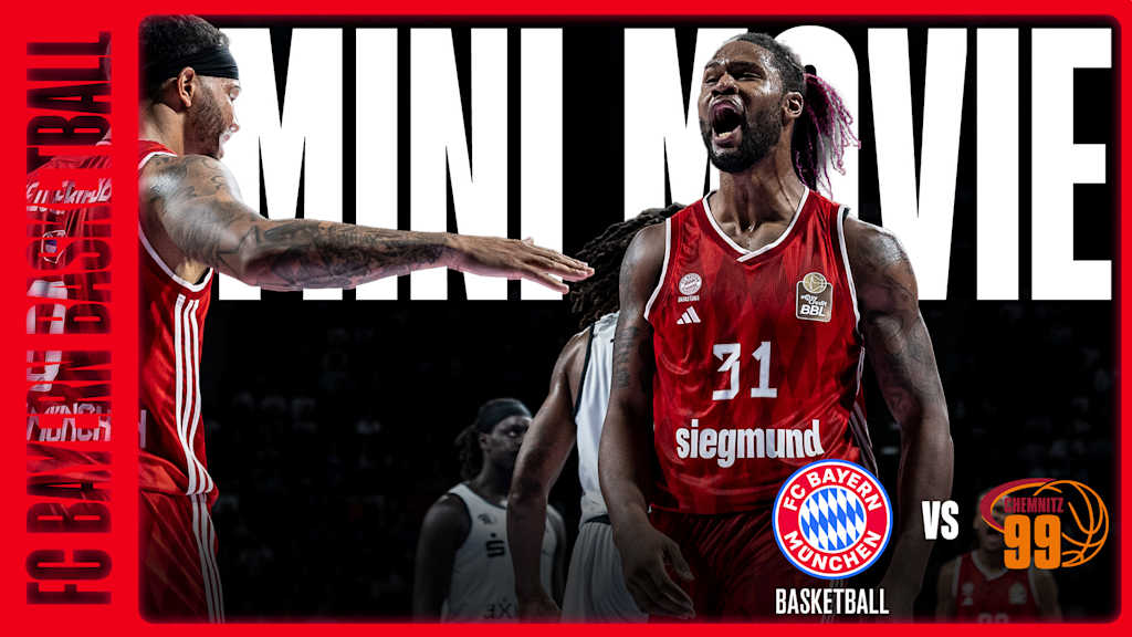 Der FC Bayern Basketball eröffnete die Saison mit einem Heimspiel im BMW Park gegen die Niners Chemnitz