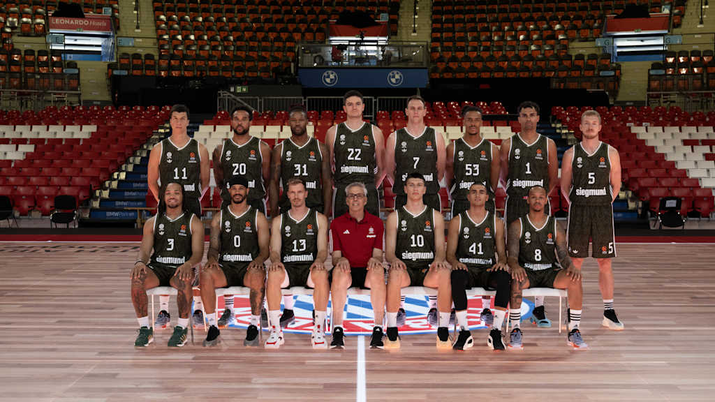 Aktueller Kader des FC Bayern Basketball