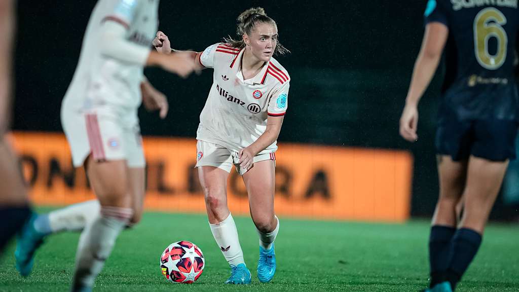 Georgia Stanway, im Auswärtsspiel der FC Bayern Frauen bei Juventus Turin
