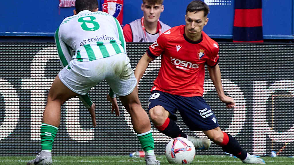 Bryan Zaragoza also played against Real Betis at the weekend.