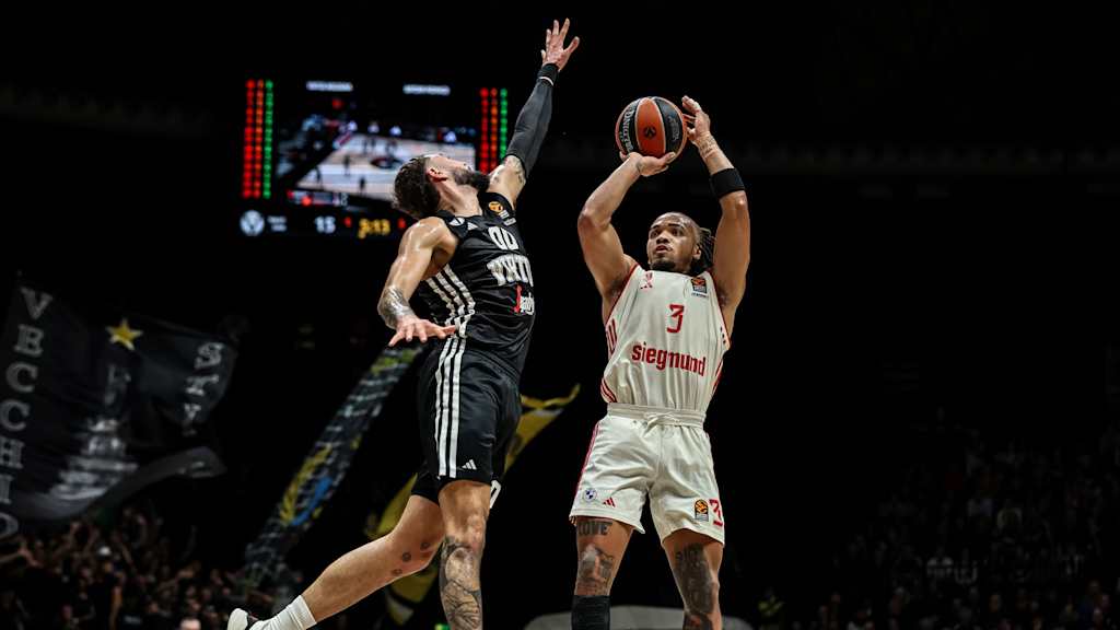 Carsen Edwards was once again the top scorer for Munich in the away game against Bologna.