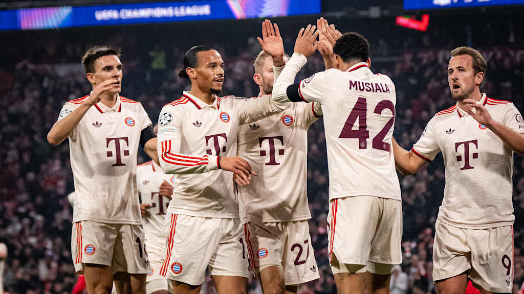 Jugada partido FC Bayern Benfica