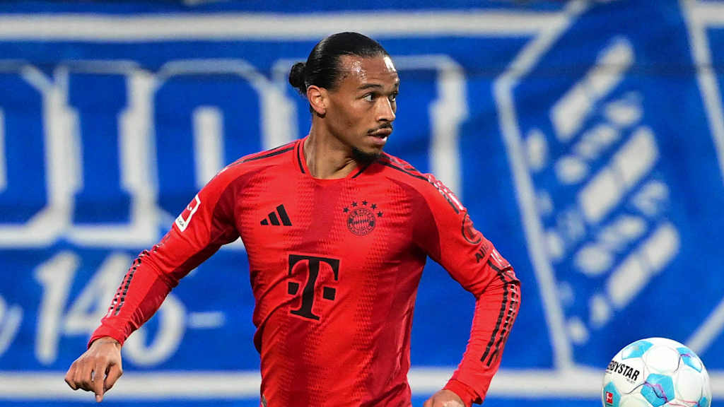 FC Bayern-Profi Leroy Sané beim Spiel in Bochum
