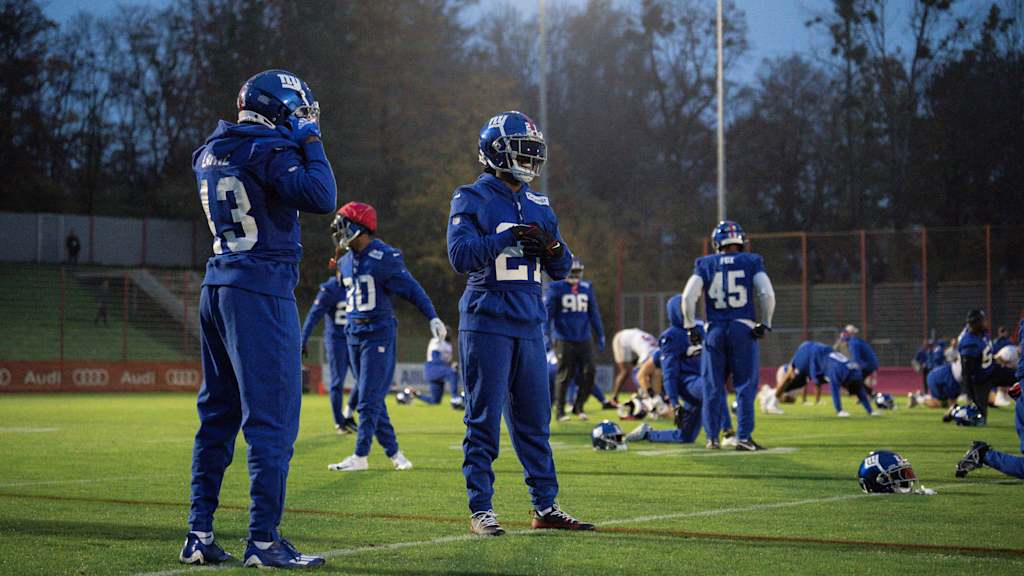Los New York Giants en la Säbener Straße