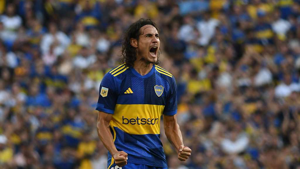 Edinson Cavani Boca Juniors