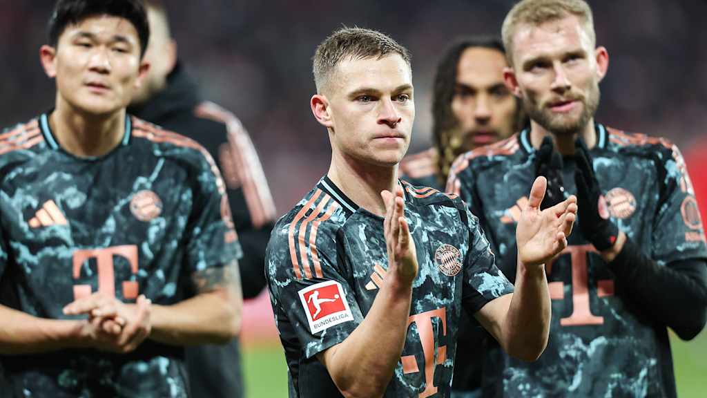 Joshua Kimmich thanks fans in Mainz
