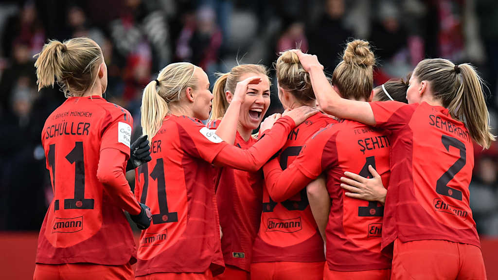 Pernille Harder, im Heimspiel der FC Bayern Frauen gegen Turbine Potsdam
