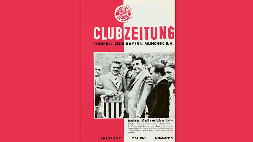 Cover of the May 1961 issue of the FC Bayern club newspaper