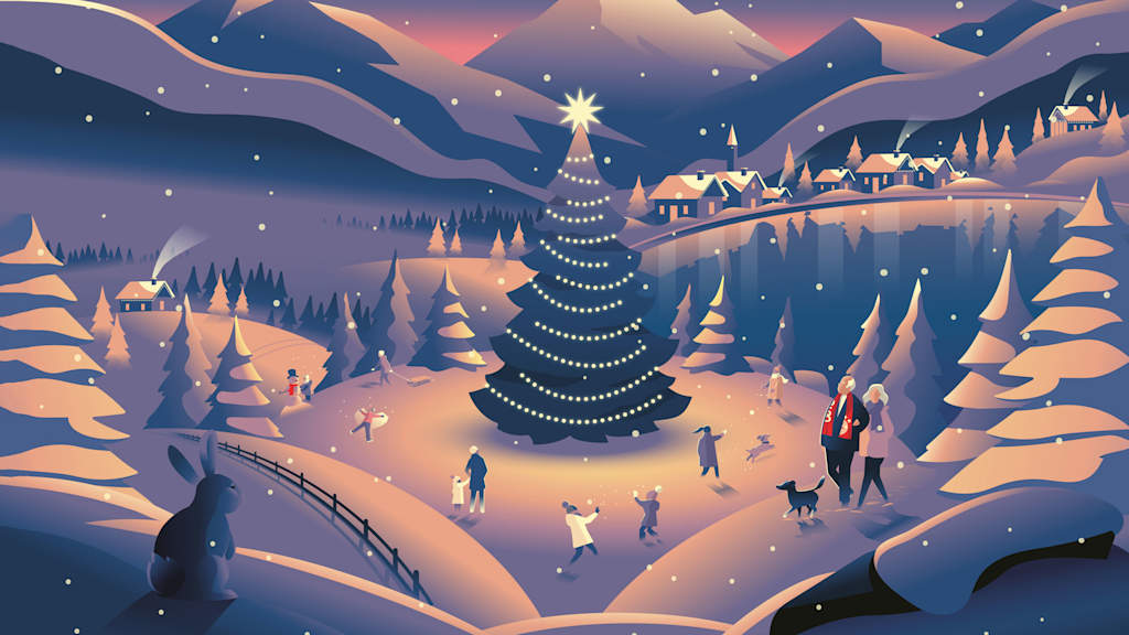 Arbol navidad Tegernsee