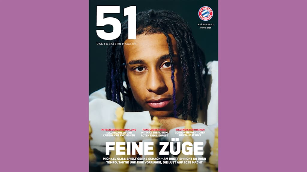 Cover FC Bayern Magazin 51 Januar 2025