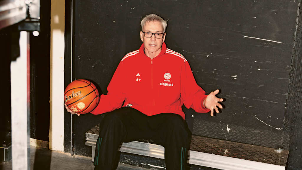 FC Bayern Basketball's Gordon Herbert at BWM Park