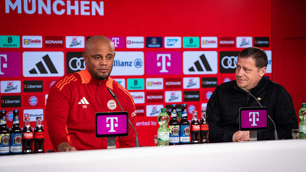 Vincent Kompany Max Eberl rueda de prensa Mönchengladbach