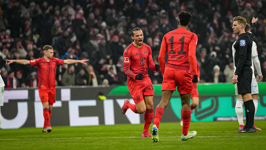 Spielszene aus dem Bundesliga-Spiel FC Bayern vs. TSG Hoffenheim