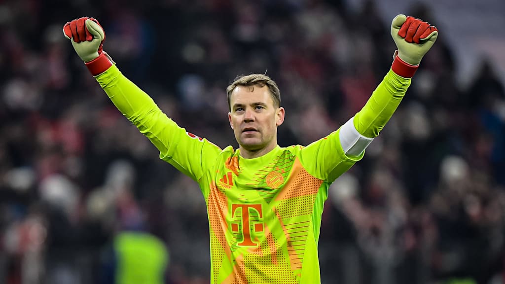Manuel Neuer during the match against TSG Hoffenheim