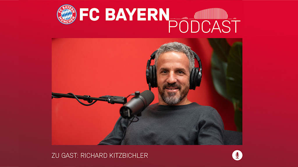 In Folge 56 des FC Bayern-Podcasts ist Übergangskoordinator Lizenz und Nachwuchsspieler Richard Kitzbichler zu Gast.