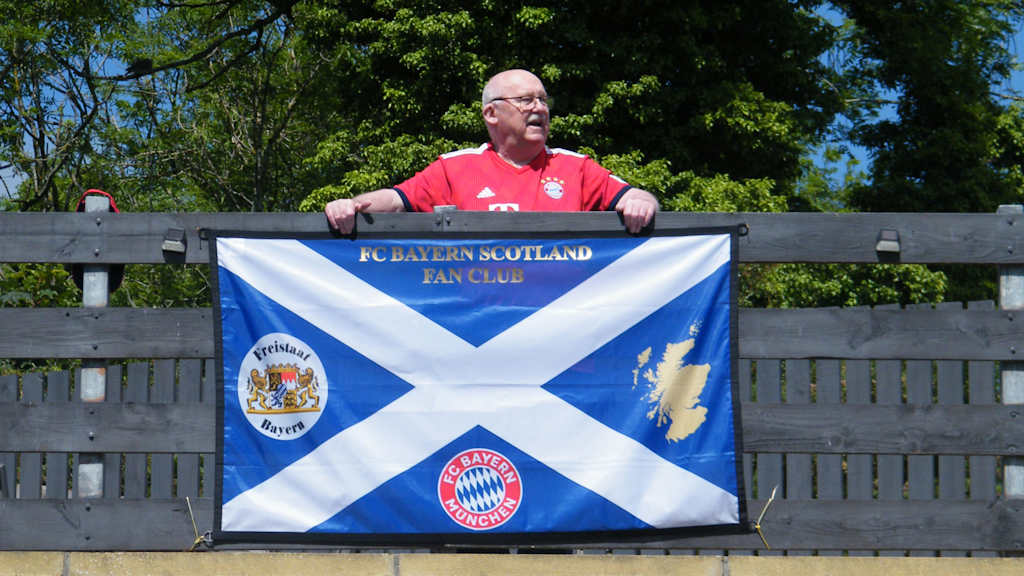FC Bayern fan Drew with a Scottish play