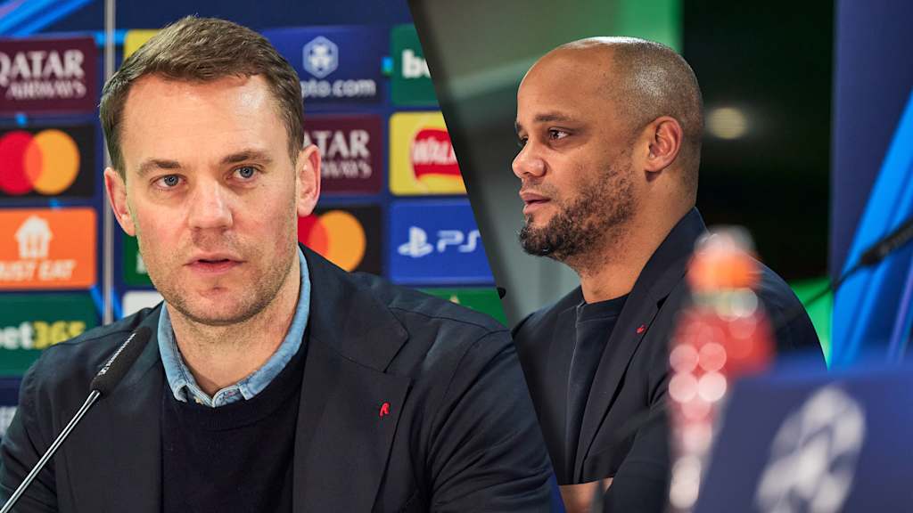 Vídeo de la rueda de prensa previa al partido entre el Celtic de Glasgow y el FC Bayern con Manuel Neuer y Vincent Kompany