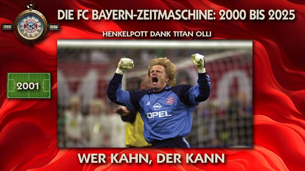 Olli Kahn sichert 2001 die Champions League