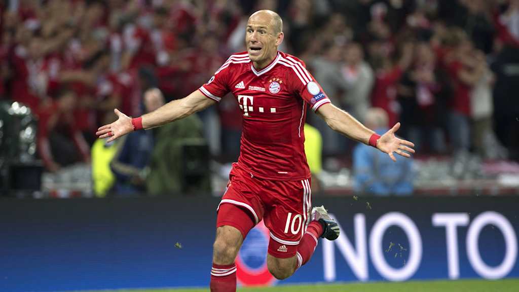 Arjen Robben Champions League final 2013 Bayern Borussia Dortmund